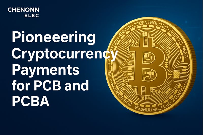 Cryptocurrency payments for PCB&PCBA